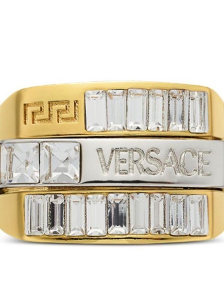 Versace Metal Ring + Rhinestones Accessories