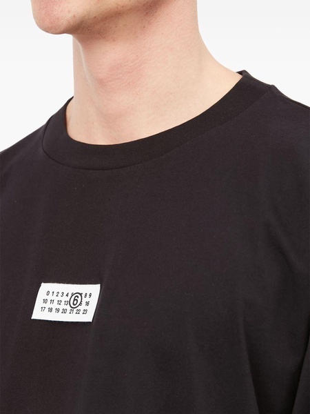 Mm6 Maison Margiela Logo Cotton T-Shirt