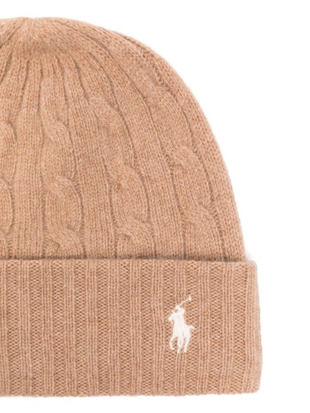 Polo Ralph Lauren Braided Wool And Cashmere Hat Accessories