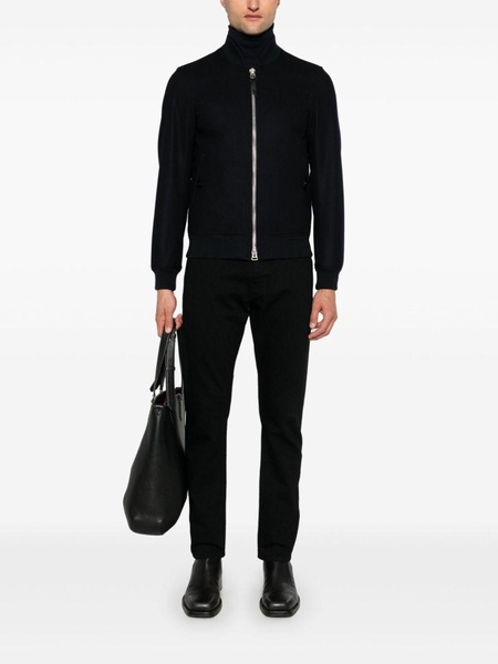 Tom Ford Light Felt Bomber Jacket Clothing