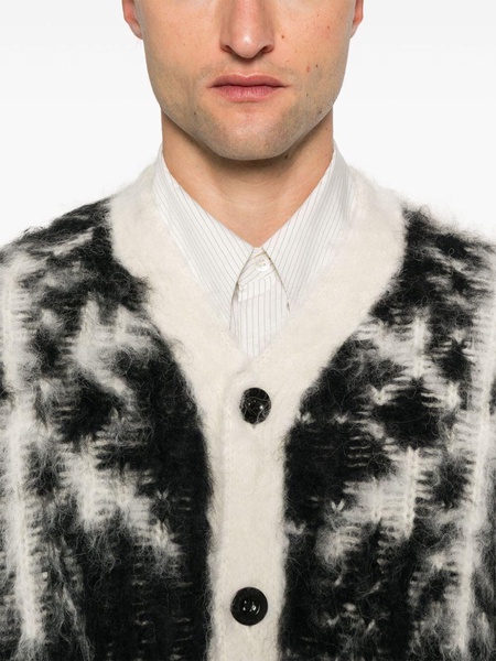 Sacai Pattern Knit Cardigan Clothing