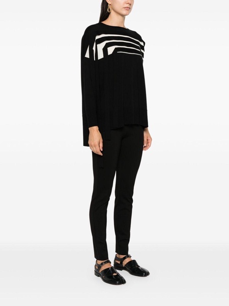 PULL STRIPES FRINGES