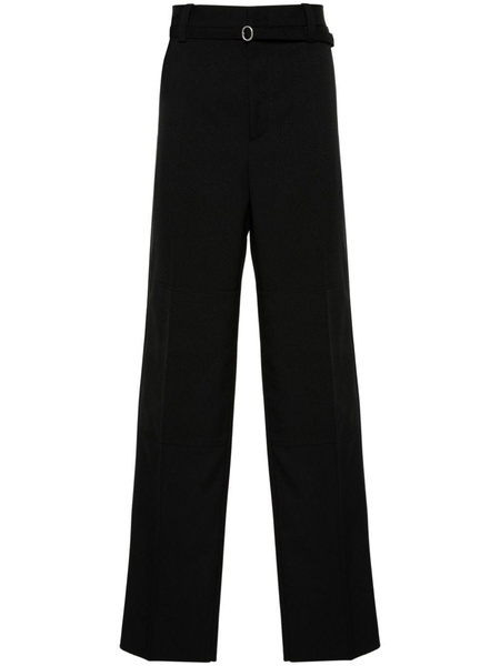 Jil Sander	Straight-Leg Belted Tailored Trousers