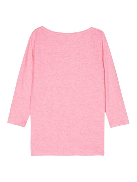 3/4 SLEEVES BOAT NECK T-SHIRT