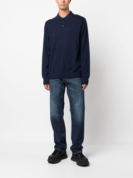 Michael Kors Core Merino Ls Polo Clothing