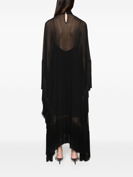 Black Mrs Ross silk kaftan