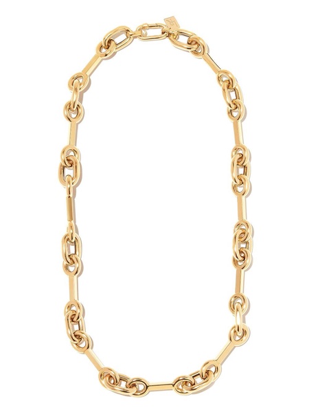 14K yellow gold long necklace