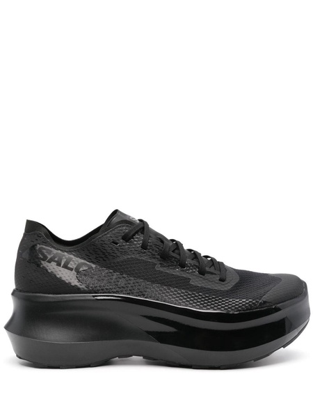 X Salomon Black Phantasm Platform Sneakers