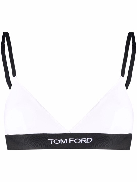 Tom Ford Triangle Bra With Logo Band