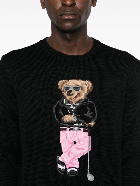 Black Polo Bear Jumper