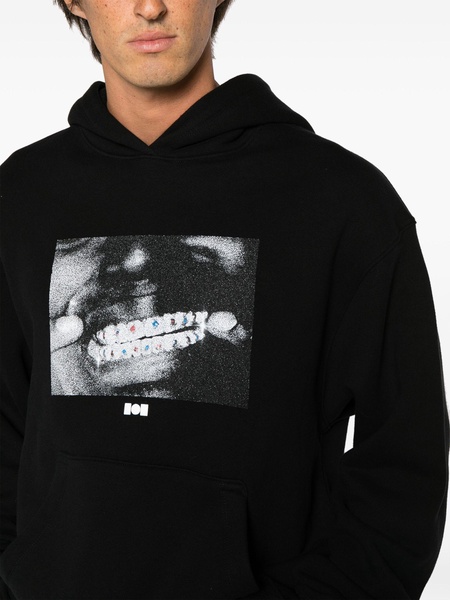 X Kodak Black Grillz Cotton Hoodie