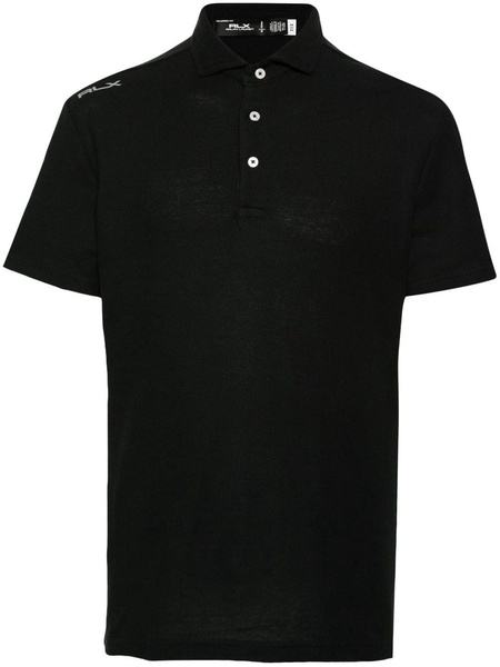 logo-print polo shirt