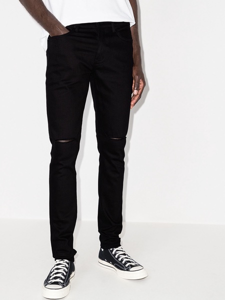 Black Van Winkle Ace Slice skinny jeans