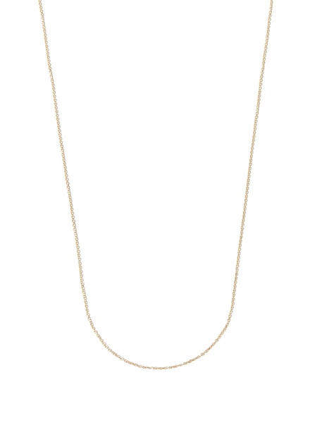 14K Yellow Gold Long Chain Necklace