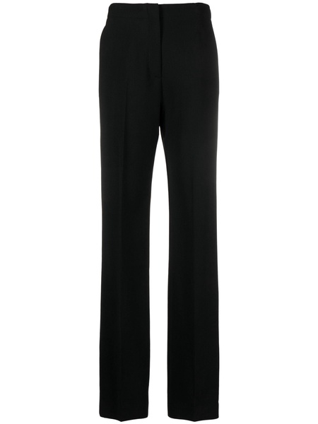 Black Lucia Straight-Leg Trousers