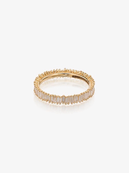 18K yellow gold Eternity Band diamond ring