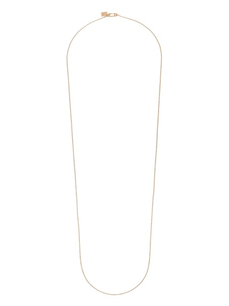 14K Yellow Gold Long Chain Necklace