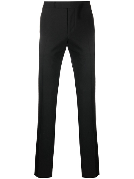 black Shelton wool tailored trousers