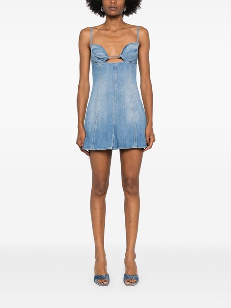 denim playsuit