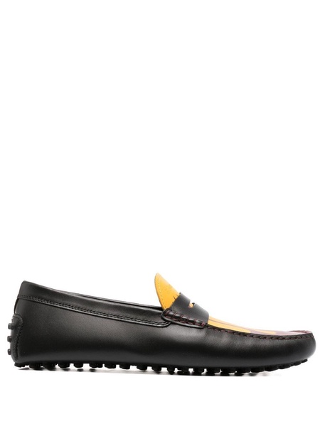 x Palm Angels Black Gommino Loafers