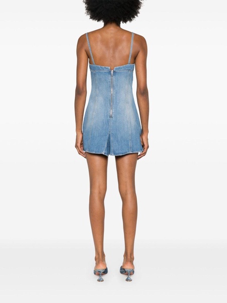 denim playsuit