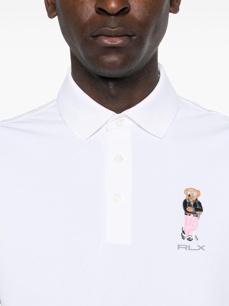 Polo Bear-embroidered polo shirt