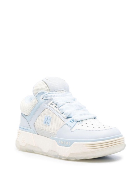 Blue MA-1 Panelled Sneakers