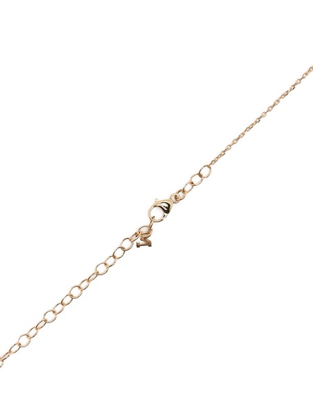 14K Yellow Gold Diamond Pendant Necklace