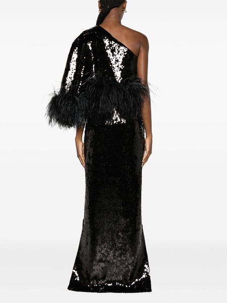 Black Alder Sequin-Embellished Gown