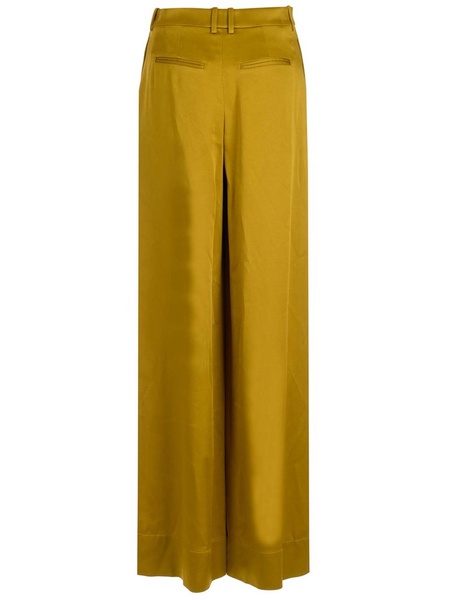 Saint Laurent High Waist Wide Leg Pants