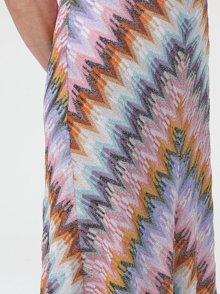 Missoni Long Flared Zigzag Skirt