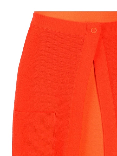 Fendi Double-Layer Short Fitted Skirt