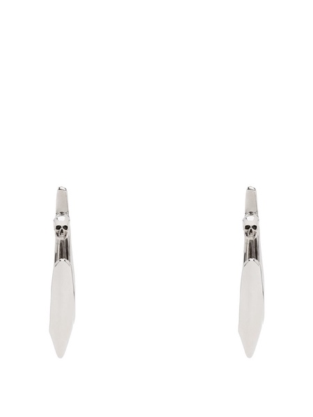 Alexander McQueen Skull Fastened Earrings