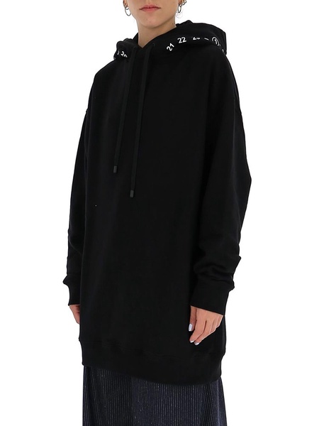 Maison Margiela Numbers Logo Oversized Hoodie