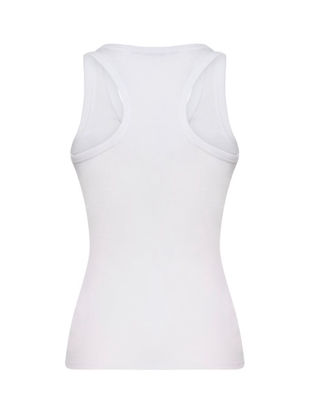 Stella Mccartney Logo Embroidered Tank Top