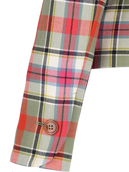 Vivienne Westwood Checked Cropped Jacket