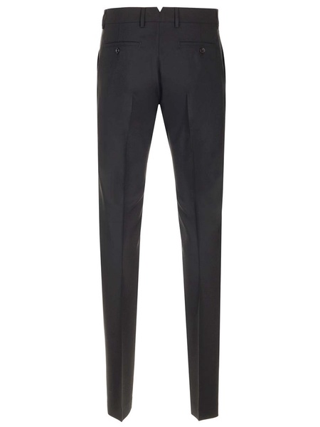 AMI Paris Low-Rise Tapered Trousers