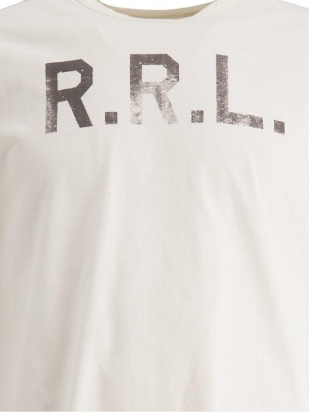 Ralph Lauren RRL Metallic Effect Crewneck T-Shirt