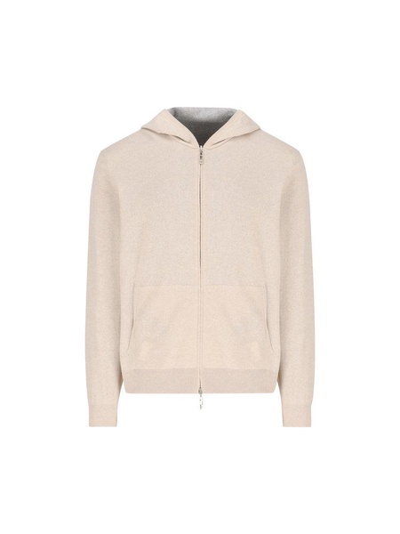 Loro Piana Zip Up Reversible Hoodie