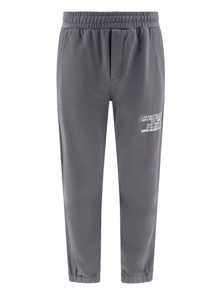 Helmut Lang Spray Logo Jogging Pants