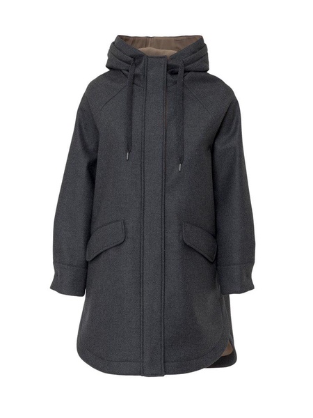 Brunello Cucinelli Drawstring Hooded Jacket