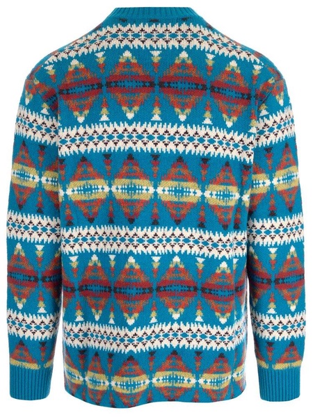 Junya Watanabe MAN Jacquard Crewneck Sweater