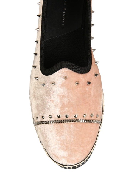 Giuseppe Zanotti Otium Stud Embellished Loafers