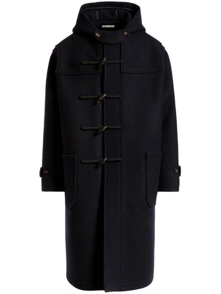 Bally Straight Hem Hooded Coat