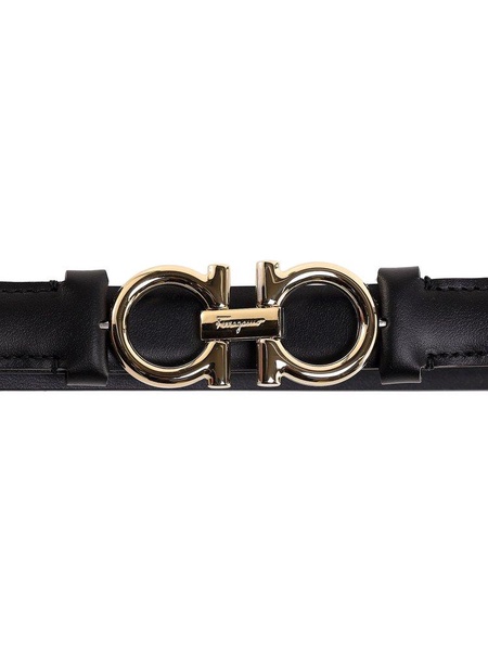 Ferragamo Gancini Reversible Slim Belt