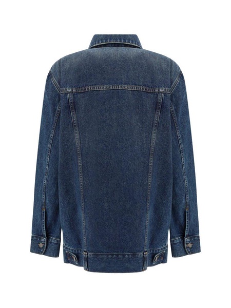 Khaite The Ross Button-Up Denim Jacket