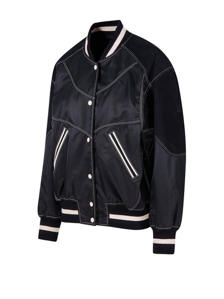 Givenchy	 Panelled Button-Up Varsity Jacket