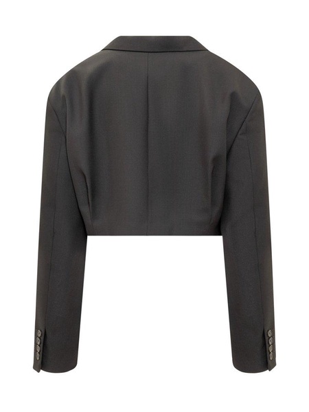 Ambush Single-Breasted Cropped Blazer