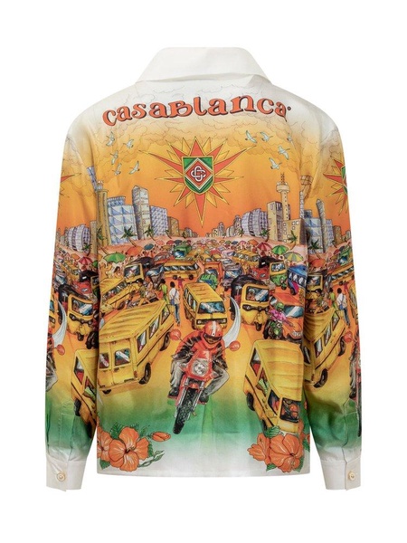 Casablanca Traffic Printed Shirt