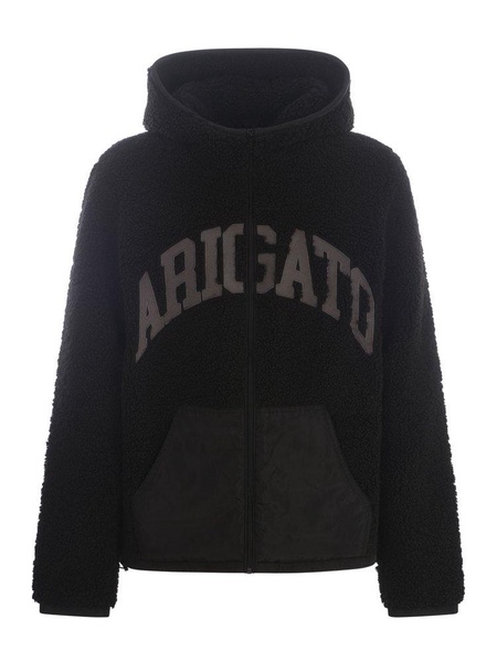 Axel Arigato Logo Detailed Zip-Up Jacket